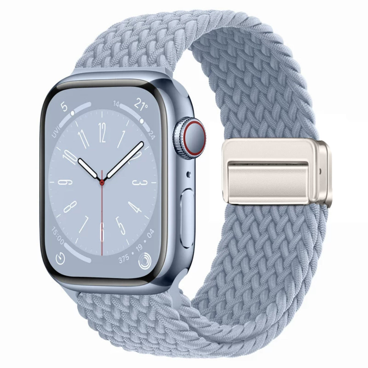 iwatch braided nylon magnetic watch strap