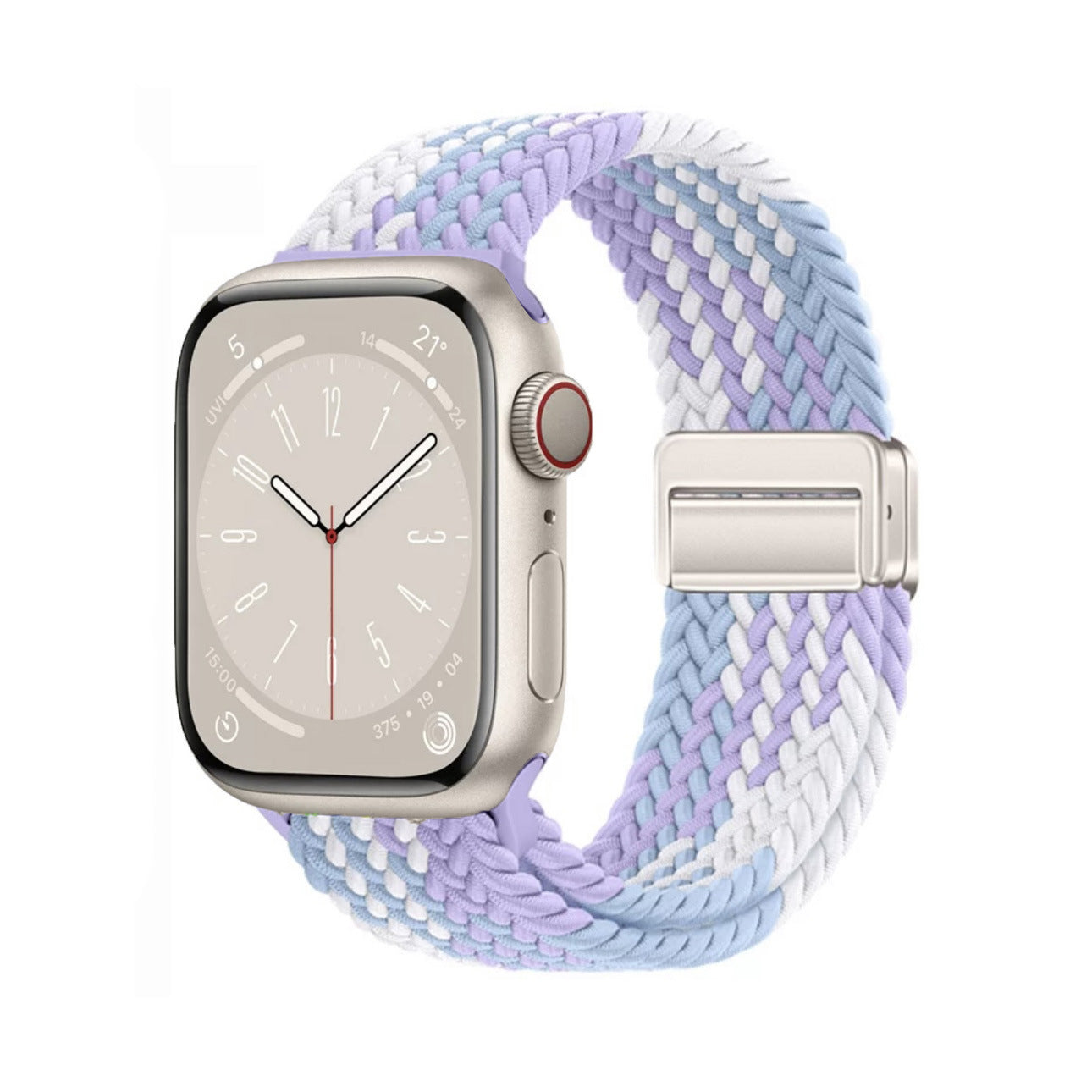 iwatch braided nylon magnetic watch strap