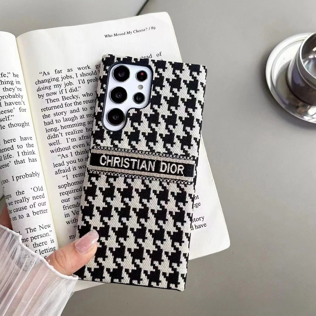 Fabric Embroidered Samsung Phone Case