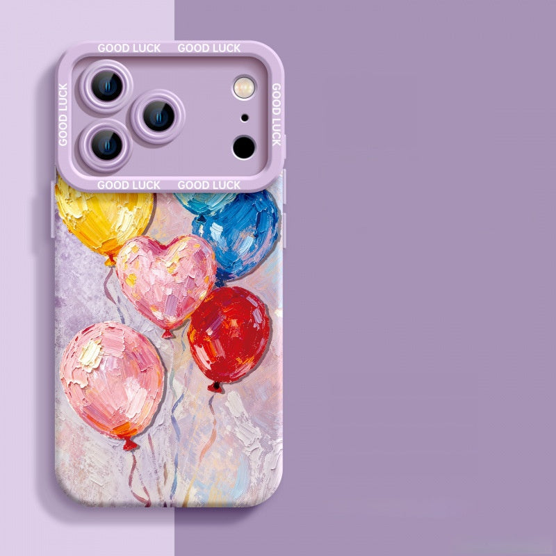 Oil painting balloon iPhone case