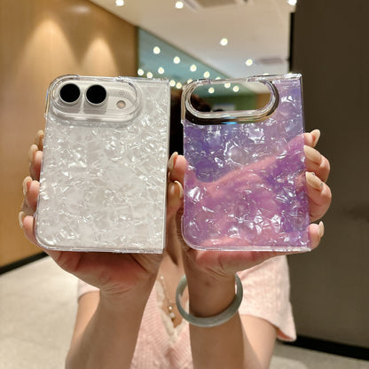 Luxury and stylish shell-patterned iPhone Duo phone case