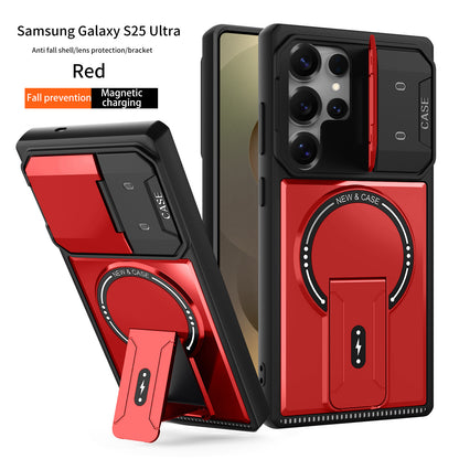 Mecha Stand Magnetic Samsung Phone Case
