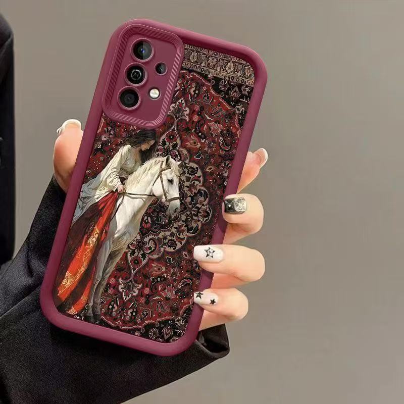 Horse Riding Girl Samsung Phone Case