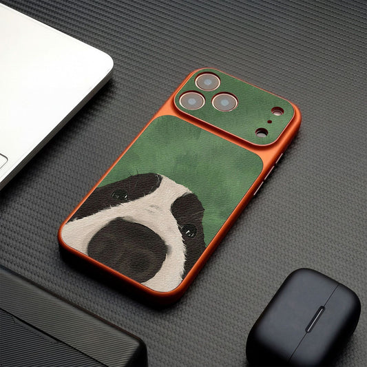 Skin-like Grassland Border Collie iPhone Case