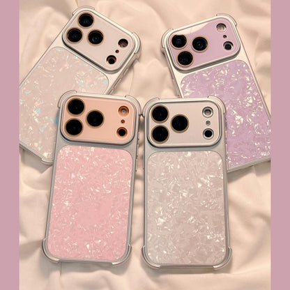 Four-corner airbag anti-drop shell-pattern Apple phone case