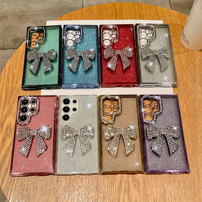 Bow Glitter Samsung Phone Case