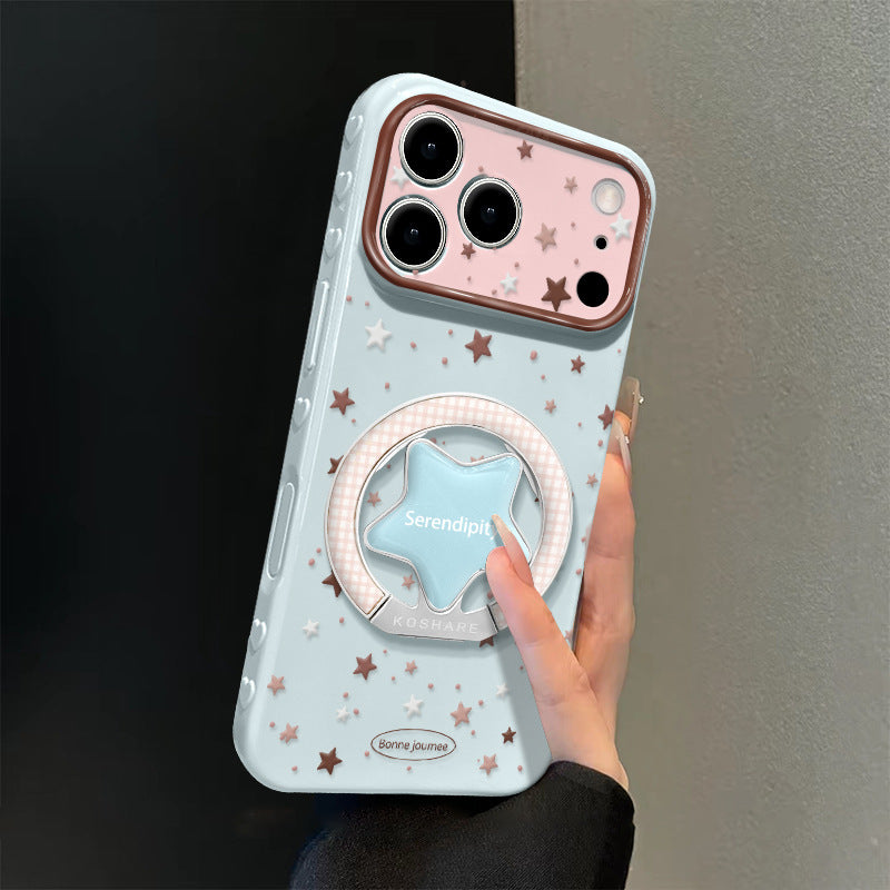Full-screen star stand Apple phone case