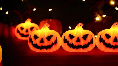 Halloween Squeeze Pumpkin Head