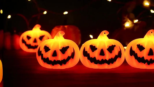 Halloween Squeeze Pumpkin Head
