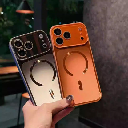 Magnetic Apple Phone Case with Glossy Finish