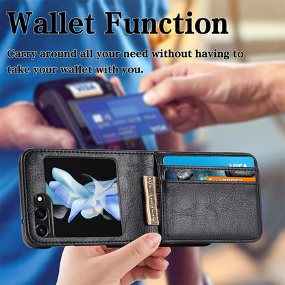 Business ZFlip folding conjoined multi-card protective case