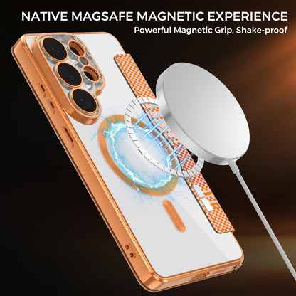 Colorful Shield Flip Magnetic Samsung Phone Case
