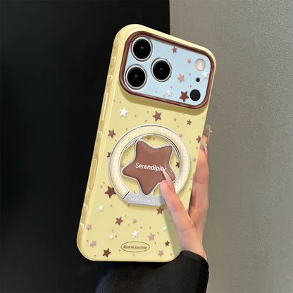 Full-screen star stand Apple phone case