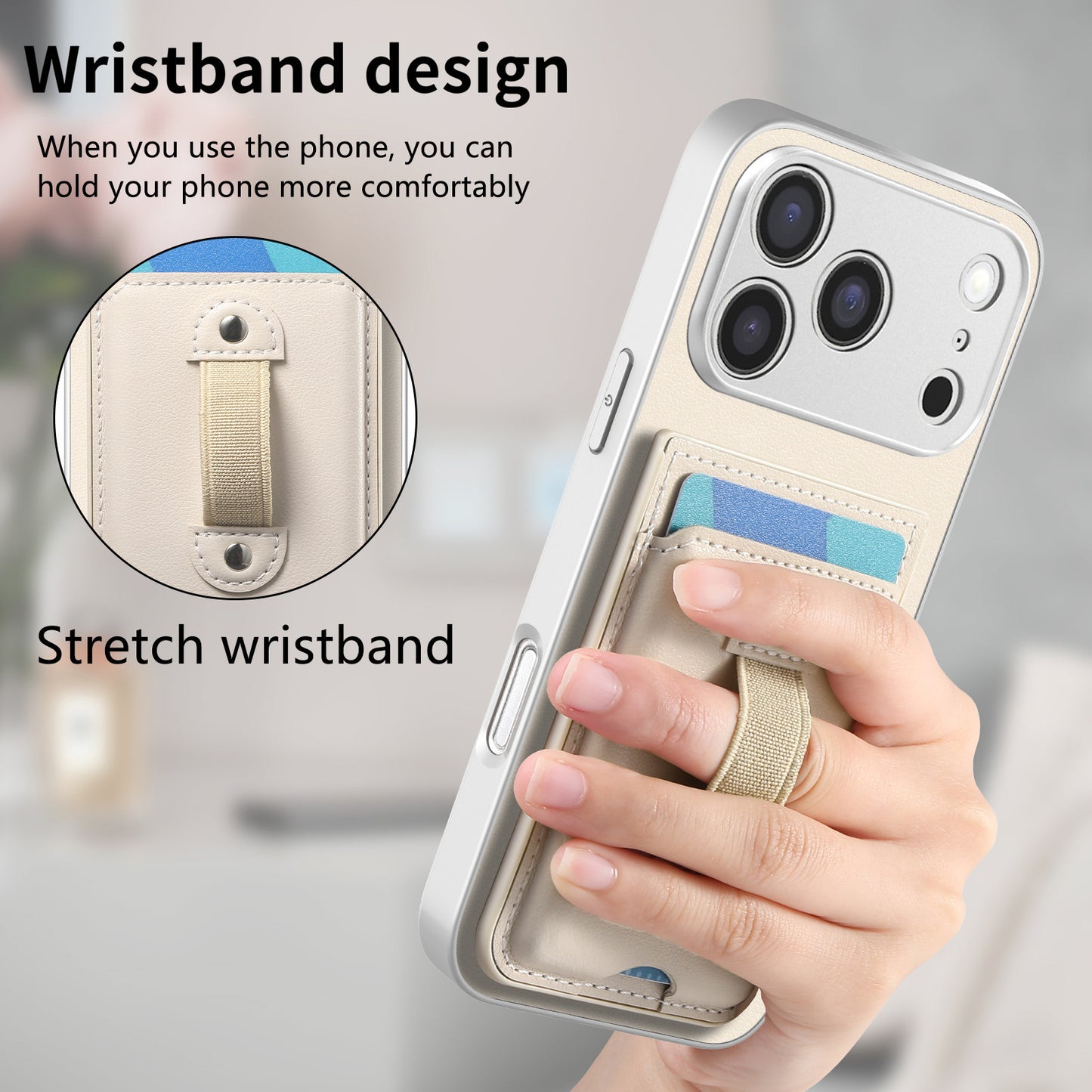 Handheld wristband with SIM card slot Apple phone case