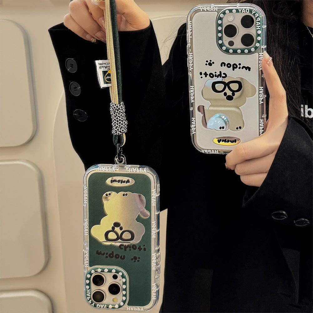 Cool Dog Mirror Apple Phone Case