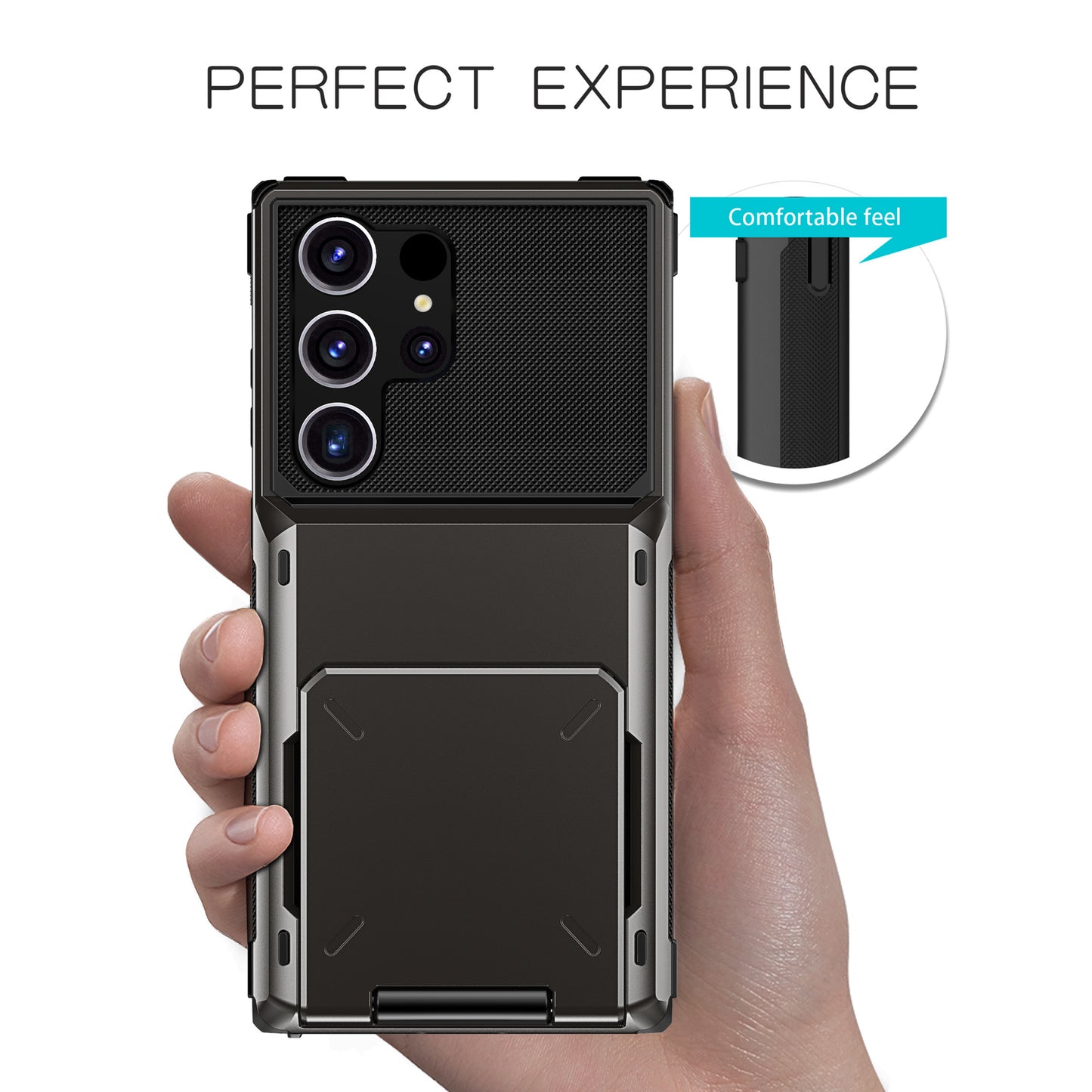 Flip SIM card slot Samsung phone case