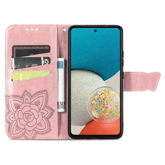 Samsung Big Butterfly Flip Fashion Phone Case