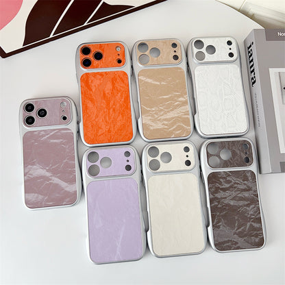 Glacier-patterned magnetic Apple phone case