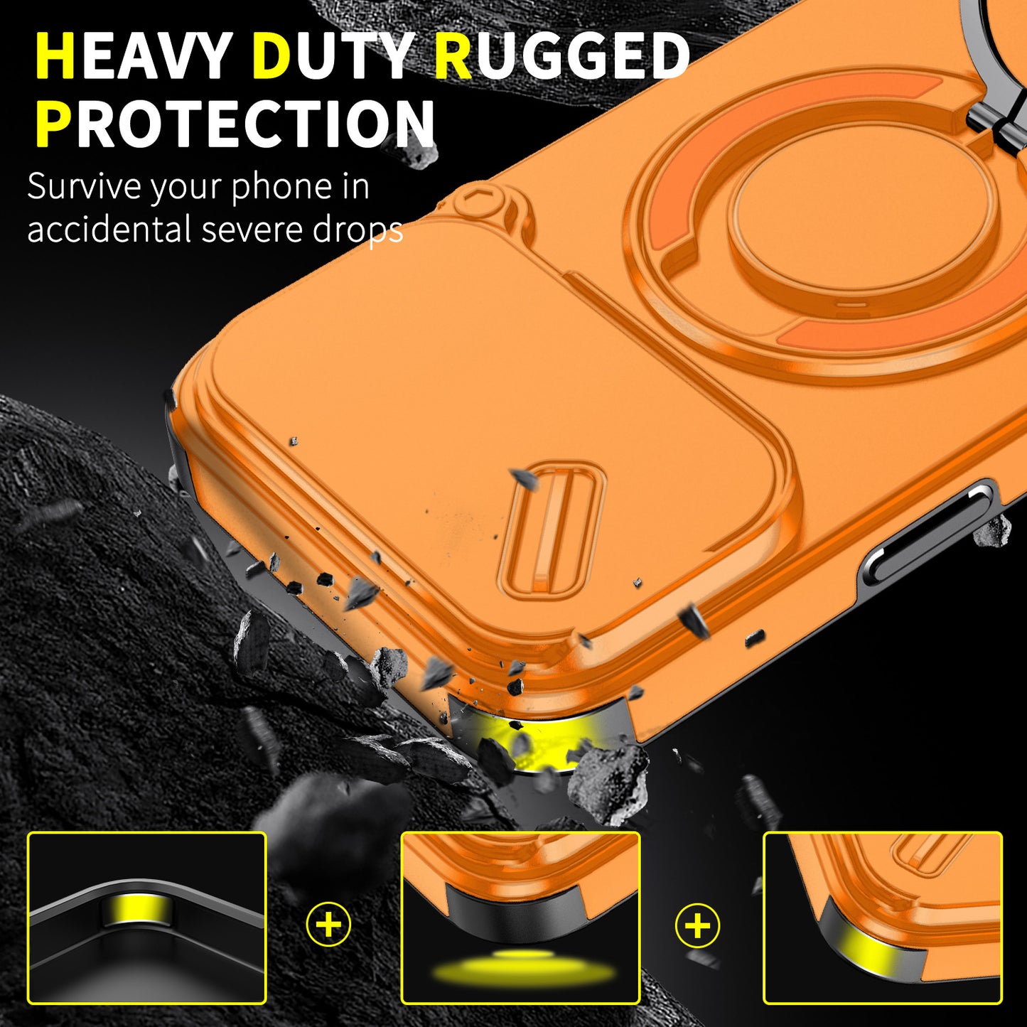 Window Sliding Bracket Apple Phone Case