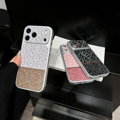 Rhinestone Glitter Heat Dissipation Apple Phone Case