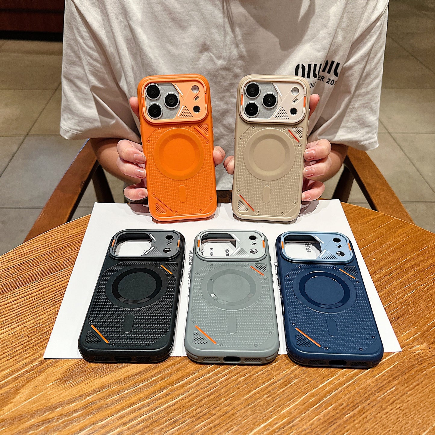 Lightning Armor Magnetic Apple Phone Case