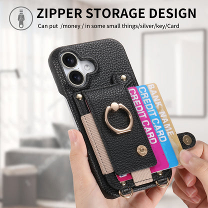 Long lanyard crossbody iPhone case
