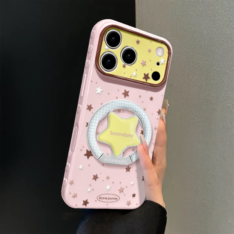 Full-screen star stand Apple phone case