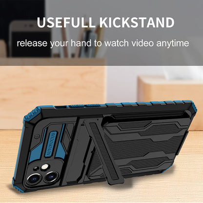 Card holder and drop-proof Apple phone case