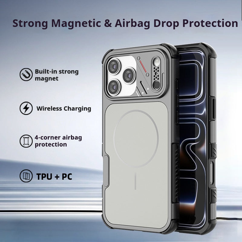 Shield anti-drop magnetic Apple phone case