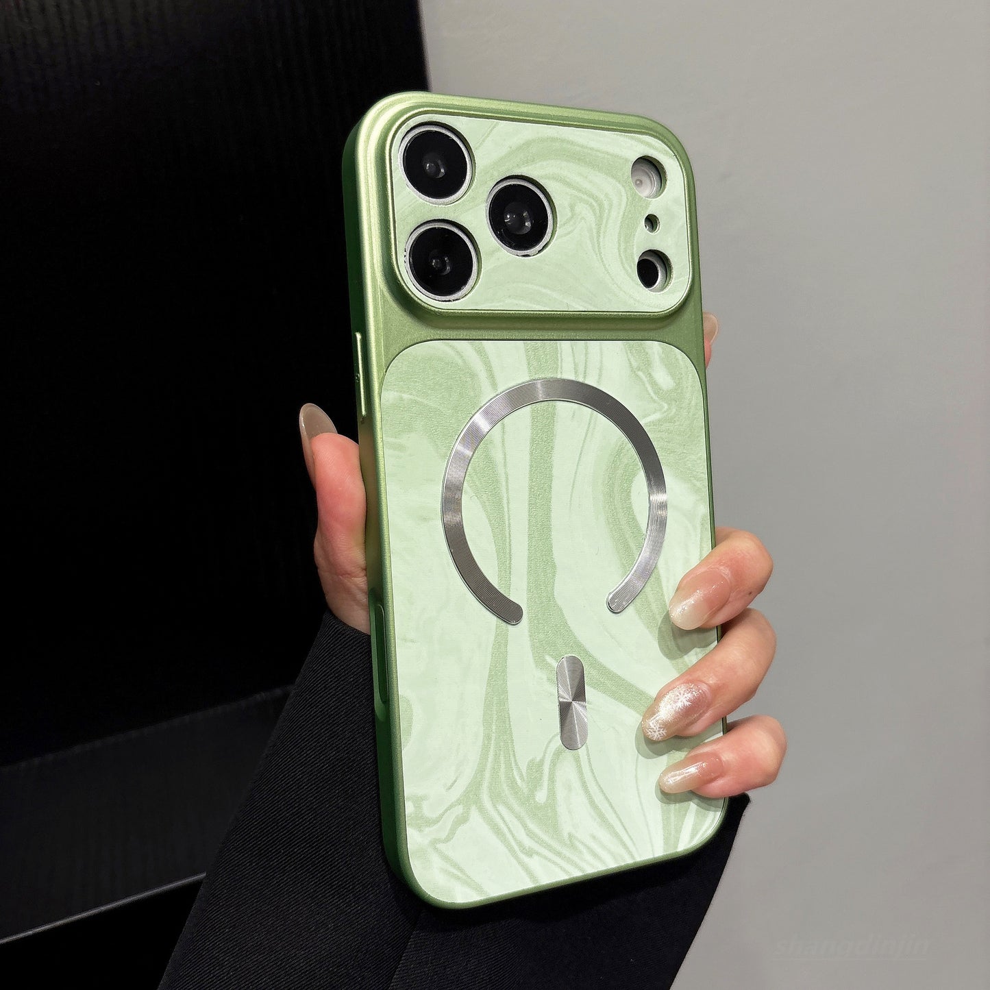 Creative Water Ripple Magnetic Apple Phone Case