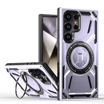 Golden Armor 2nd Generation Magnetic Stand Anti-drop Samsung Phone Case
