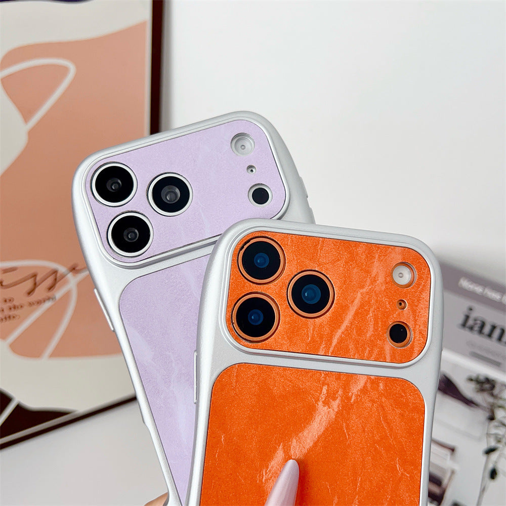 Glacier-patterned magnetic Apple phone case