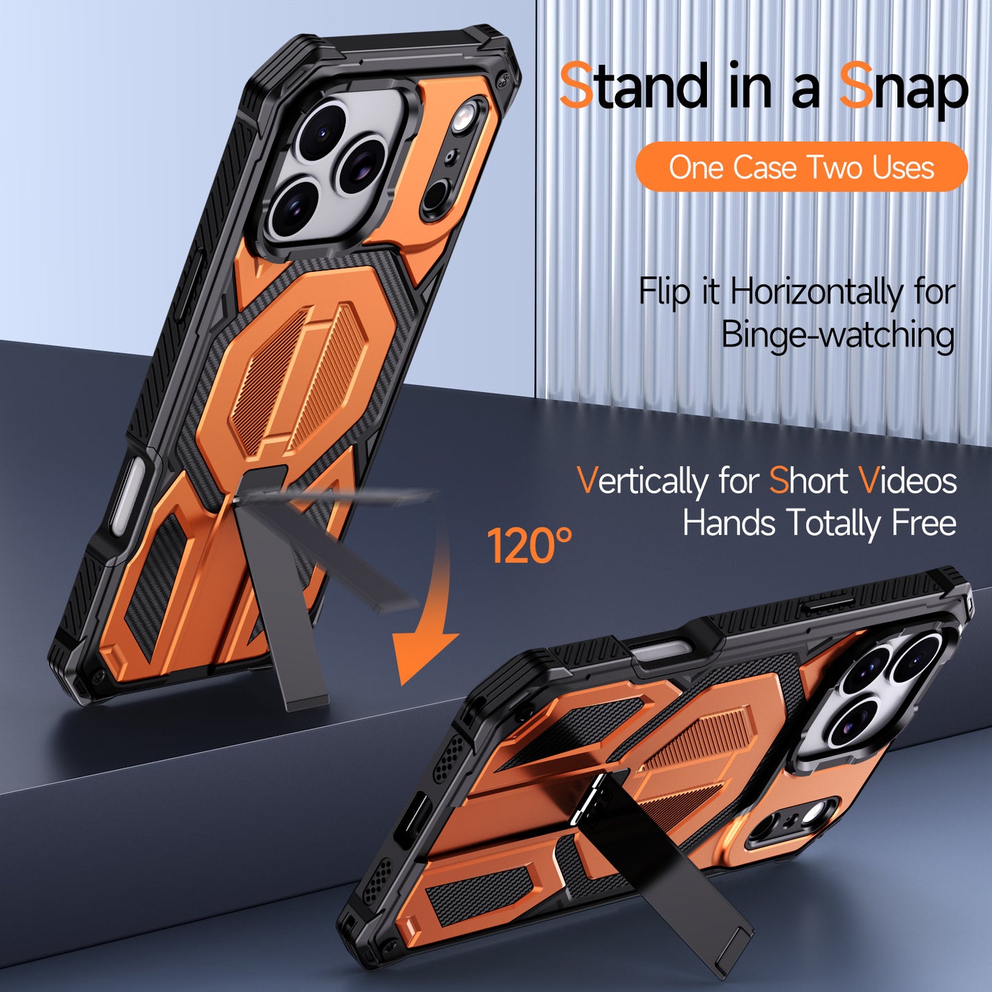 Explorer Armor Stand Apple Phone Case