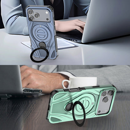 Star Ring Anti-drop Magnetic Stand Apple Phone Case