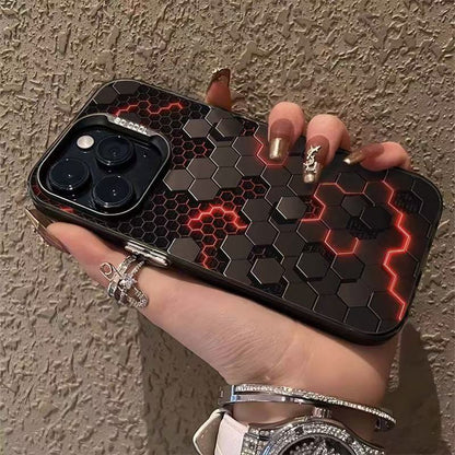 Laser mechanical Apple phone case