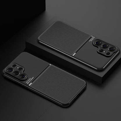 Minimalist textured magnetic Samsung phone case