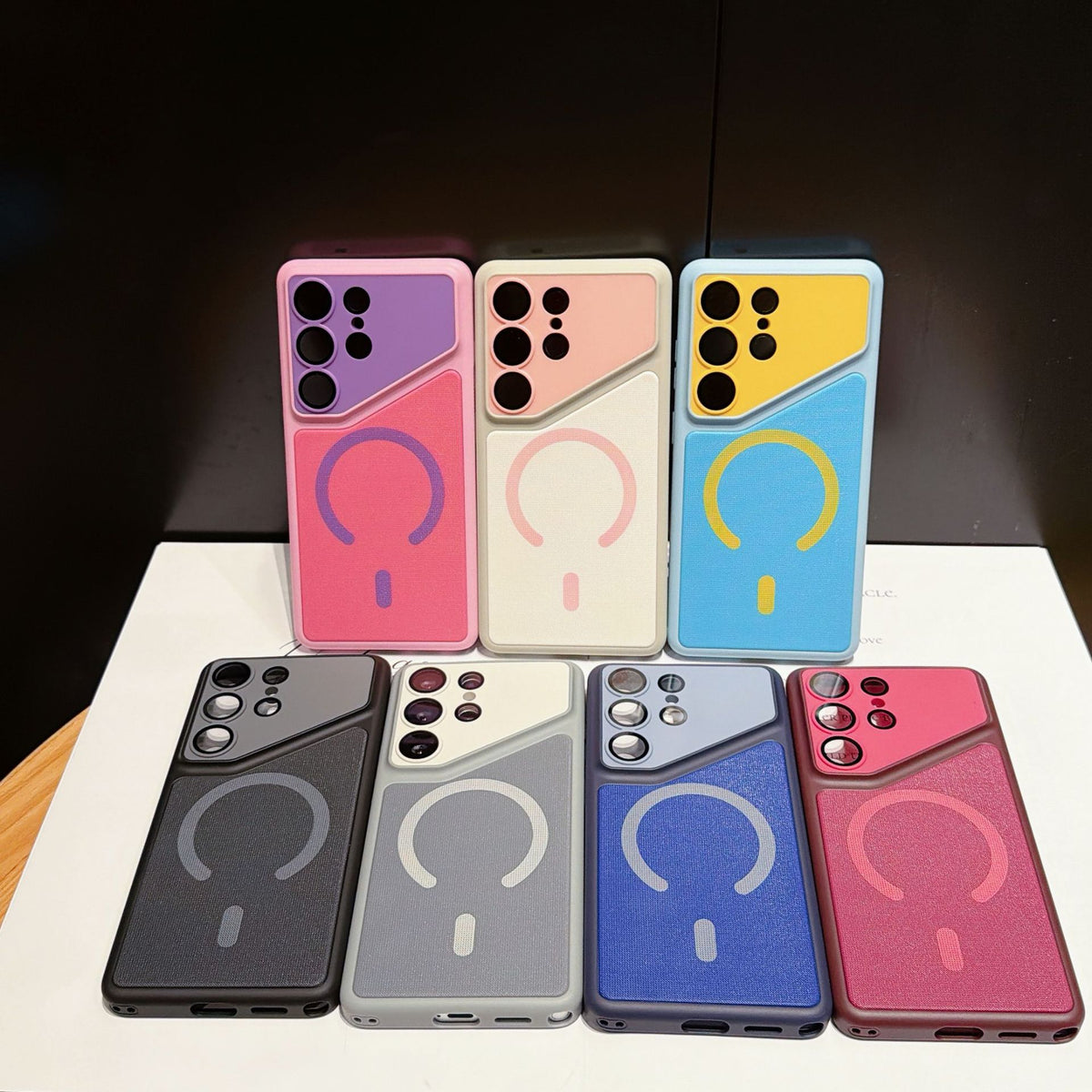 Dopamine magnetic full-coverage Samsung phone case