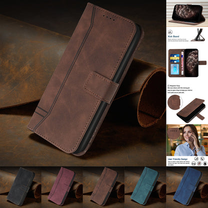 Simple retro flip phone case with SIM card slot for Apple phones
