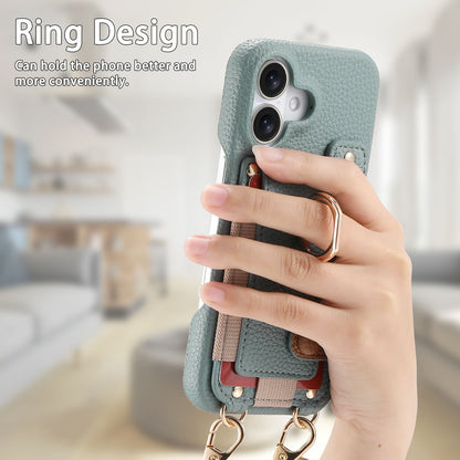 Long lanyard crossbody iPhone case