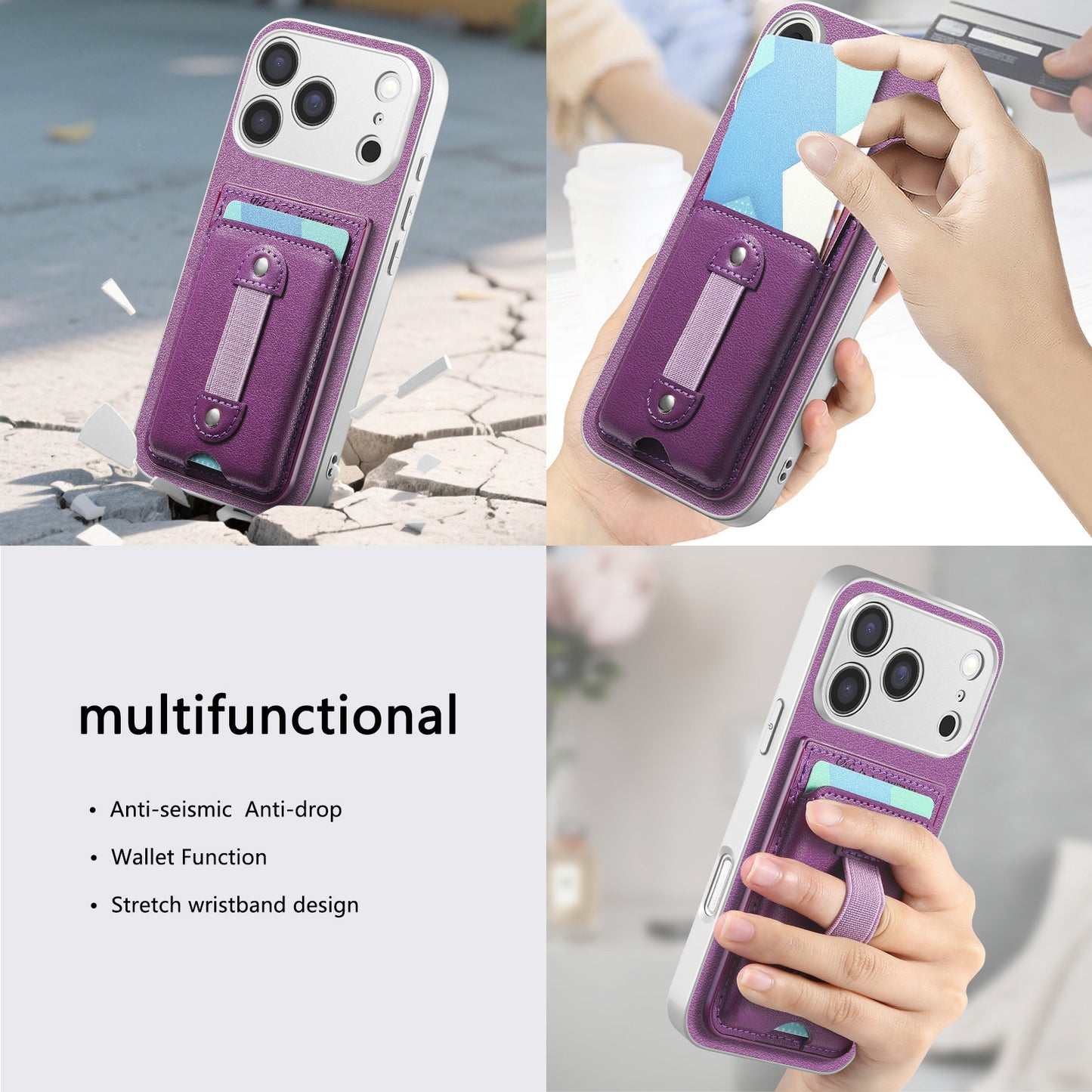 Handheld wristband with SIM card slot Apple phone case