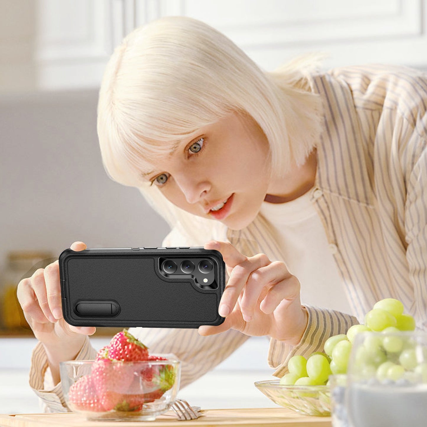 Defender Rugged Stand Samsung Phone Case