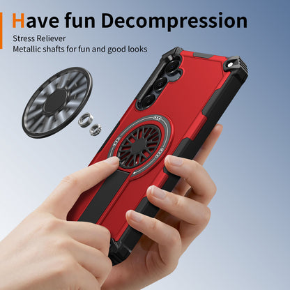 Magnetic Car Wireless Spinning Gyro Samsung Phone Case