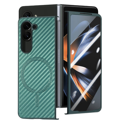 Carbon fiber magnetic Samsung Z Fold phone case