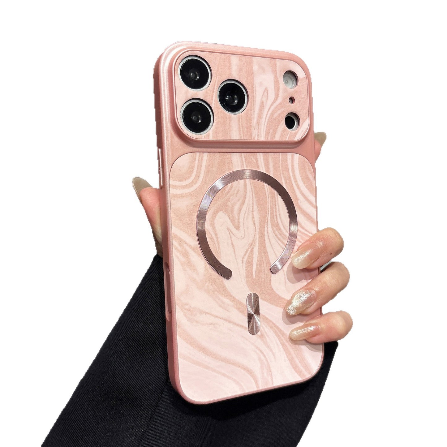Creative Water Ripple Magnetic Apple Phone Case