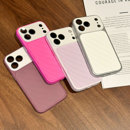 Flowing ripple frosted Apple phone case