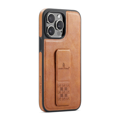 Folding Stand Magnetic Leather Apple Phone Case