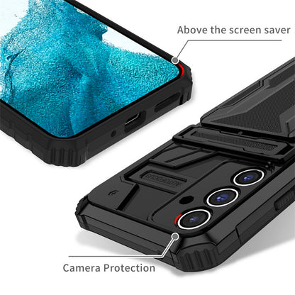 Card holder and drop-proof Samsung phone case