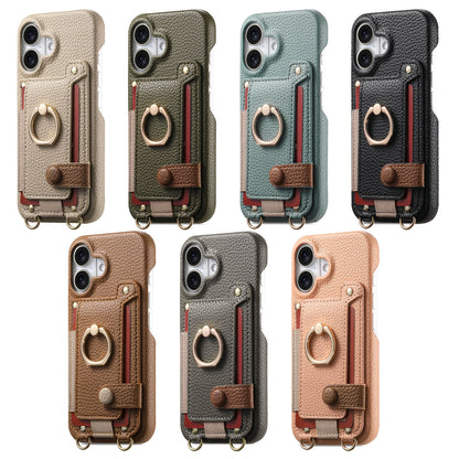 Long lanyard crossbody iPhone case