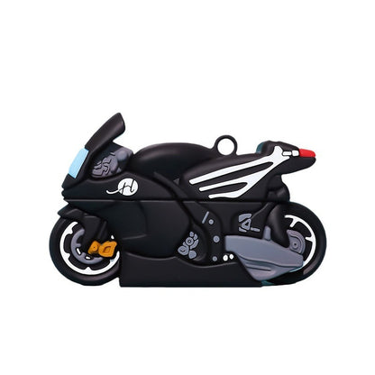 Trendy motorcycle AirPods pro Bluetooth headset case