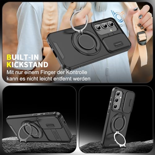 Card Sliding Window Anti-fall Car Ring Holder Phone Case For iPhone